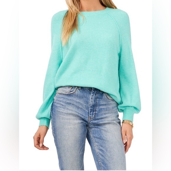 Vince Camuto Sweaters - Vince Camuto Mint Green Crewneck Sweater